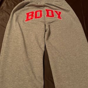 “BODY” SWEATPANTS